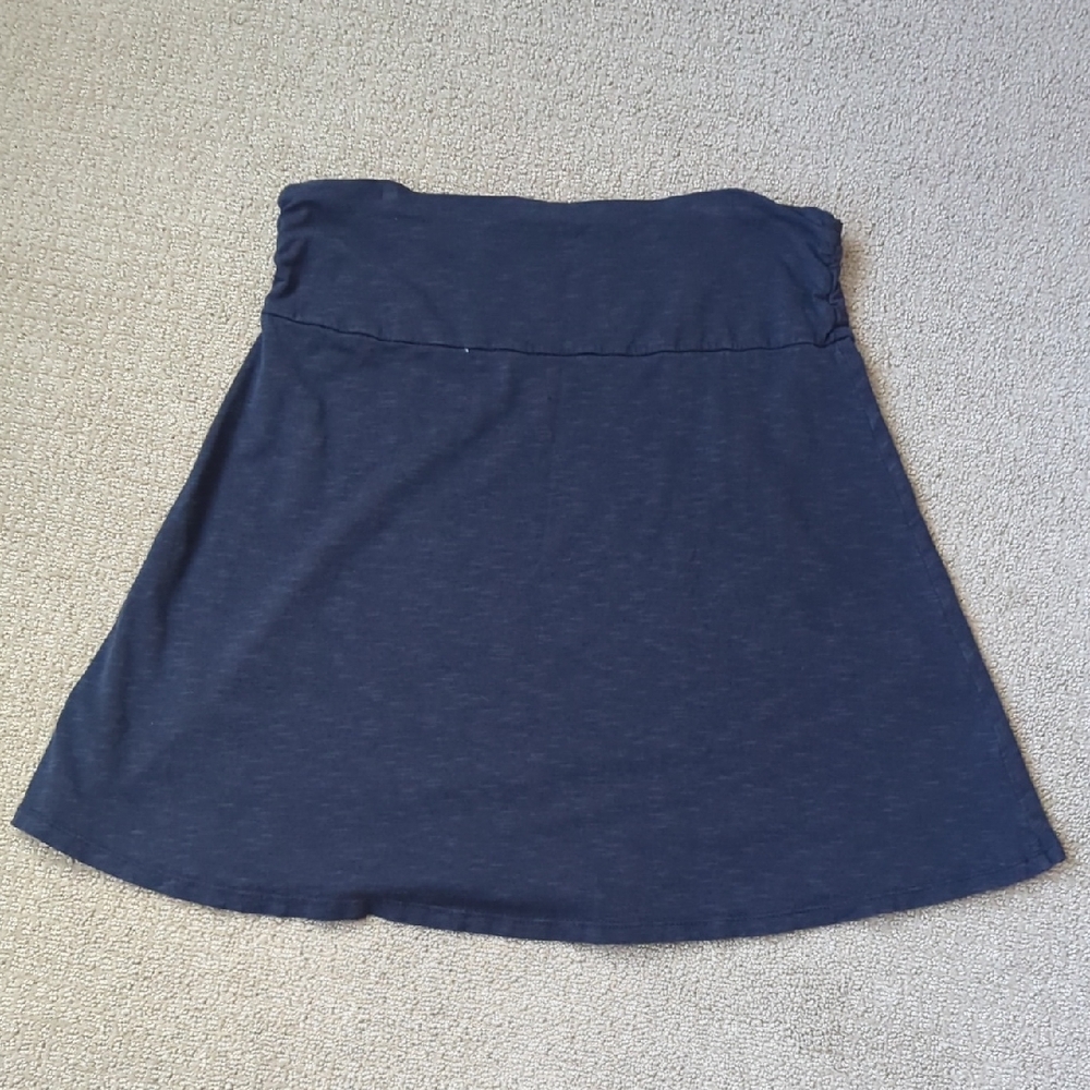 Toad&Co Chandra Black A-Line Skirt